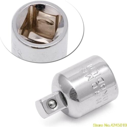 High quality 3/8" Convert To 1/4" Ball Lock Ratchet Socket Adapter Reducer Converter Tool