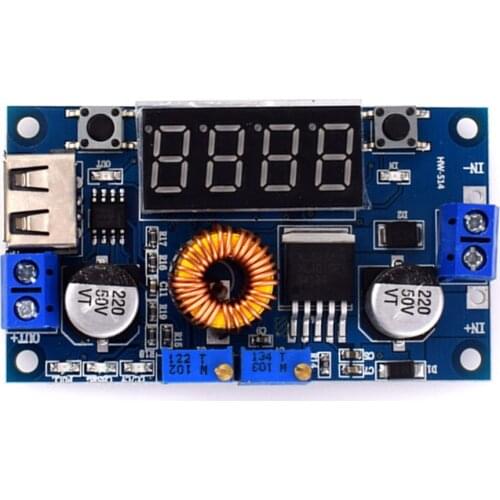HW-514 5A Voltage Current Charging Board LED Power Converter Charger Lithium Battery Step Down Buck Module for Demo Board