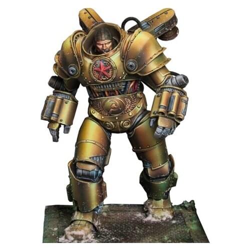 1:24 Resin Figure Model Wentecaierde Mechanical Game 75mm R30