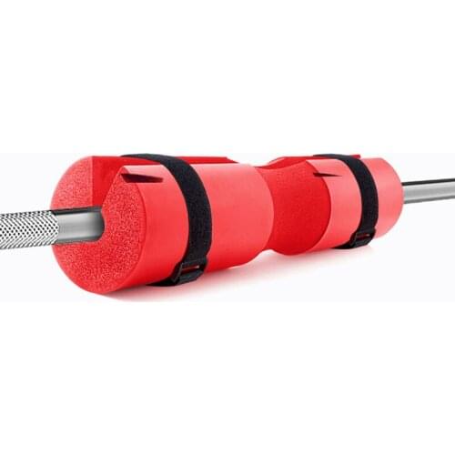 Shoulder And Neck Protecti Barbell Pad Cover Weightlifting Squat Fitness Shoulder Protection Rebound NBR Support Pad With Straps