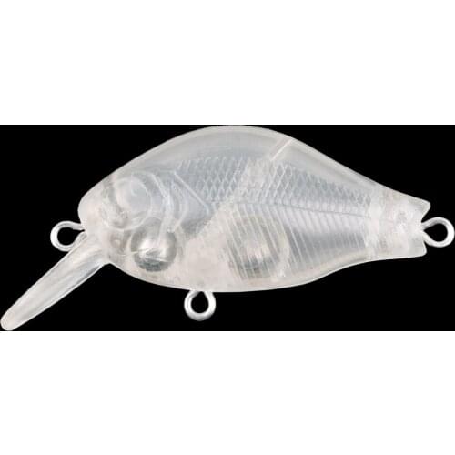 20pcs Blank Crankbait Fishing Lure 5cm 7g Unpainted Topwater Crank Wobbler Isca Artificial Bass Pike Pesca Japan Fishing tackle