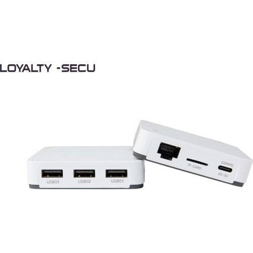 Wireless WiFi Bluetooth Network Print Server with 3 USB Ports