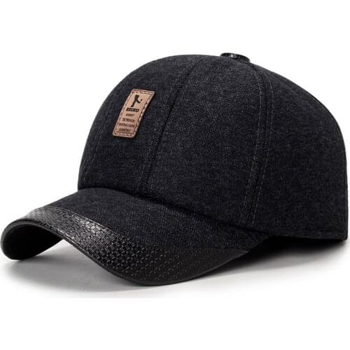 2019 new autumn and winter cold ear protection baseball cap outdoor warm old hat fashion sports warm hats
