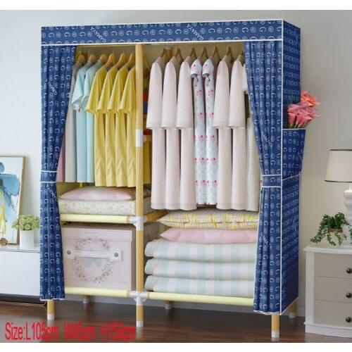 Factory Price Solid Wood Wardrobe length 105 cm