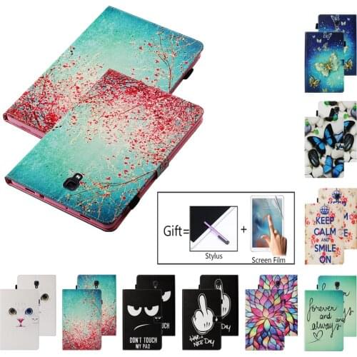 Case For Samsung Galaxy Tab A A2 2018 10.5 inch T590 T595 T597 SM-T590 SM-T595 Cover Funda Tablet Fashion Painted Stand Shell