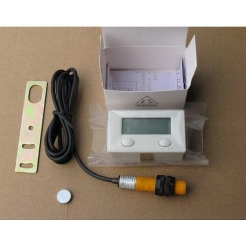Digital electronic counter punch magnetic induction proximity switch reciprocating rotary counter 5-digital