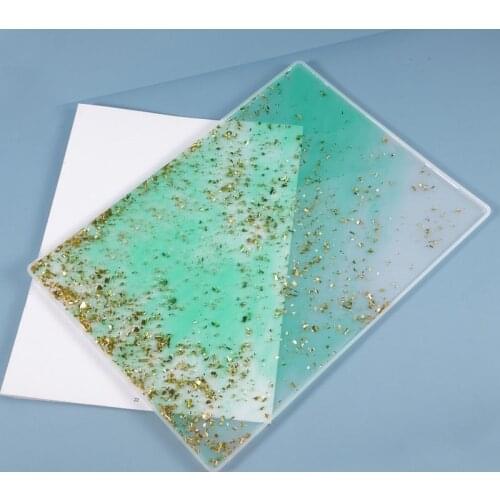 Writing Board Epoxy Resin Casting Mold, Used for DIY Drawing Board Rectangular Mold, Table Mat Setting Craft Gift