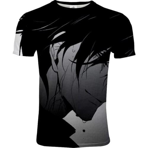 Fashion Anime Handsome Boy 3D Printed T-shirt Men/Women Sports Casual O-Neck Streetwear Tshirt Harajuku Trendy Hip Hop T Shirt