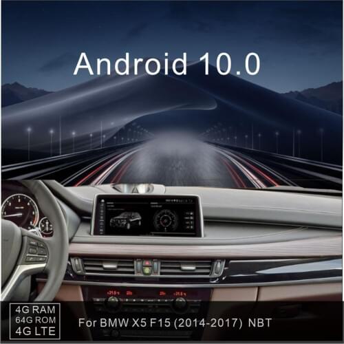 IPS 4G+64G Android 10.0 player 4G LTE for BMW X5 F15 (2014-2016) Original NBT System Car navigation multimedia