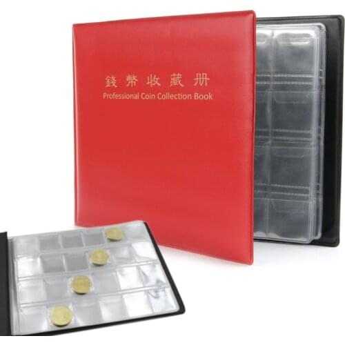 240 Collection Storage Penny Pockets Money Album Book Collecting Coins Holders DropShip