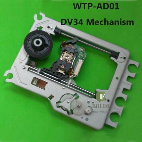 New original WTP-AD01 laser len with DV34 Mechanism for DVD VCD repair parts optical pick up AD01 WTPAD01