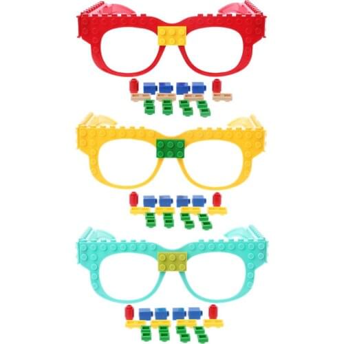 New Glasses Blocks Baseplate DIY Toy Glasses Frame Brick Compatibl