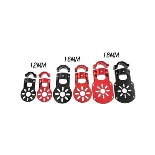 TZYDCP Aluminum alloy motor base for 18mm16mm12mm carbon tube tube arm four-axis multi-axis accessories