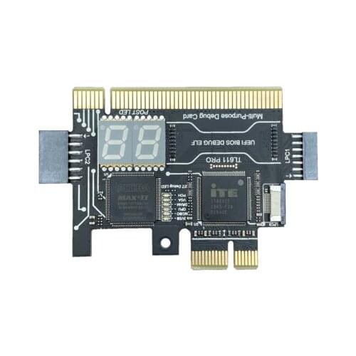 TL611 PRO Debug Card Desktop PCI Motherboard PCI E Notebook Diagnostic Card Test LPC DEBUG