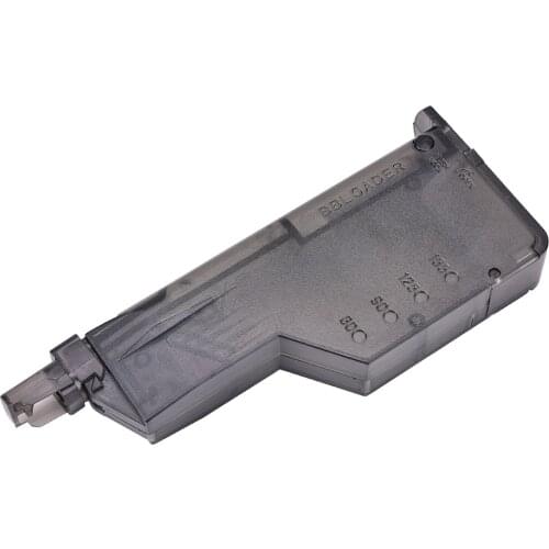 Loader Speed Plastic Loader Hunting Large Quick Speedloader Combat Magazine BB Loader 200 Rounds Capacity