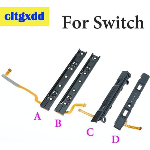 Cltgxdd L R LR Slide Left Right Sliders Railway For Nintend switch Console Slide Rail for NS Joy-con Controller Track