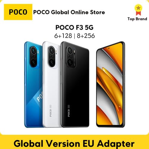 Global Version POCO F3 5G Xiaomi SmartPhone 6GB 128GB/8GB 256GB Snapdragon 870 Octa Core 6.67"120Hz E4 AMOLED Display