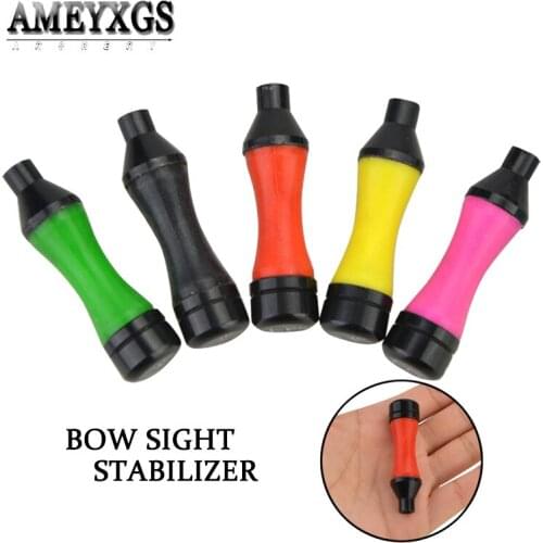 1pc Bow Sight Stabilizer Sight Base Rubber Damper For Shooting Aiming Tool Shock Absorber Hunting Sports Archery Accessories