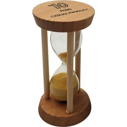 10 Min Crystal Glass Hourglass Sand Timer Clock Glass European Style Home Desk Decor Kids Toy Xmas Gift