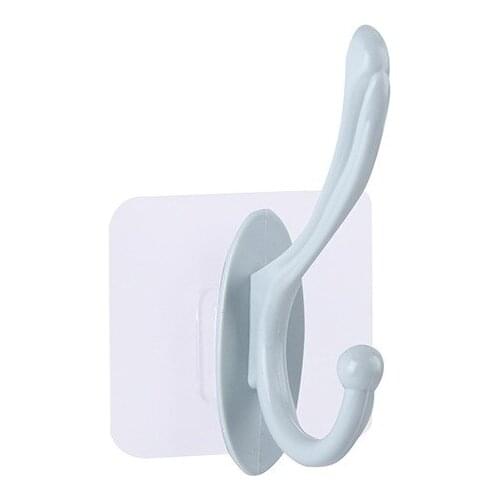 Three in a bag！2987 hook bathroom bathroom nail free clothes hook bedroom hole free hanger wall coat hook