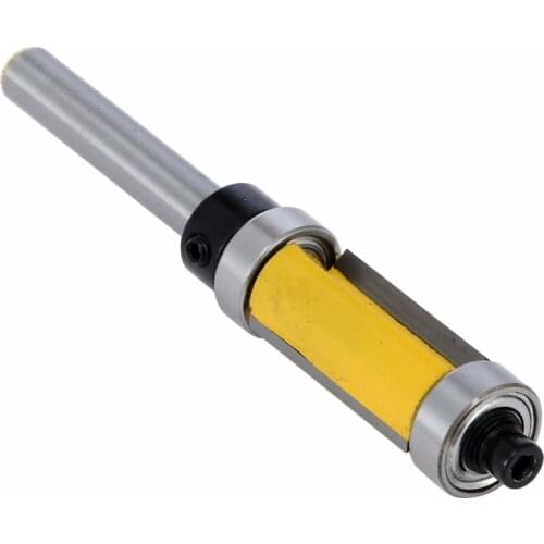 High Quality Panel Flush Trim Pattern Router Bit Top Bottom Bearing 1/4 Inch Shank Trim Router Bits