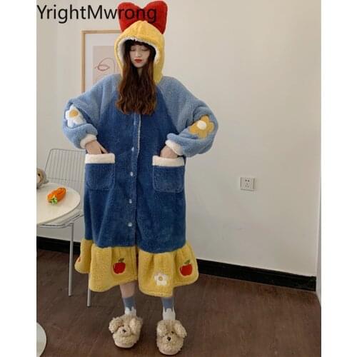 YrightMwrong Women's Fleece Robes
