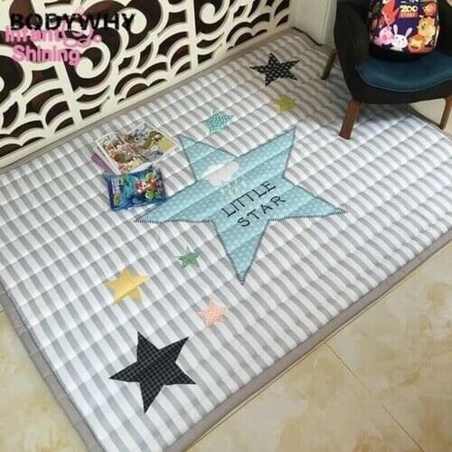 0-3 Years Old Baby Playmat Cartoon Non-slip Carpet 150*200CM*2CM Baby Play Mat Baby Mat Play Easy To Clean and Machine Washable