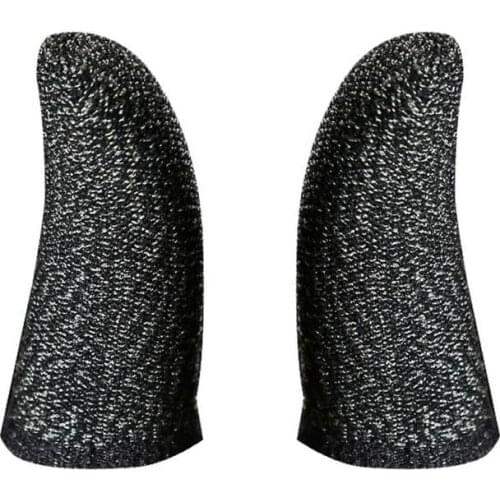 1Pair Finger Sleeves Professional Flexibility Screen Thumbs Finger Sleeve For Pubg Mobile Phone Gaming Gloves Durable