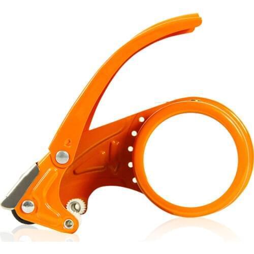 1pcs Adhesive Tape Dispenser Practical Plastic Tape Scroll Cutter Knife ,48mm Type,Office School Supplies(Random Color)