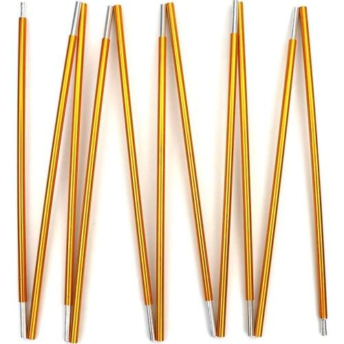 2pcs) Alloy 9.5mm Diamater Camping Tent Pole Skelton 3.6m/4m/4.4m tent rods poles tent accessories