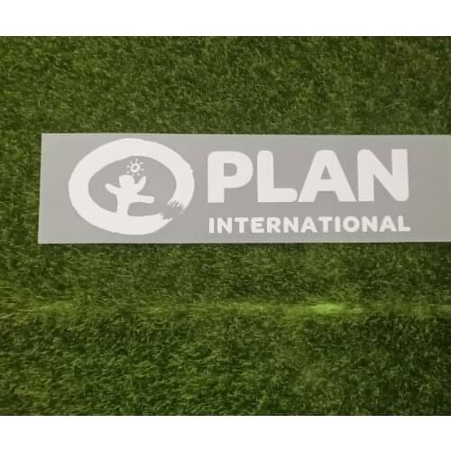 2020 Ucl Sponsor Plan International Patch Soccer Patch iron on transfers for clothing