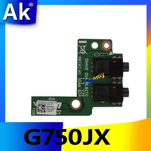 AK G750J for ASUS G750 G750JX G750JH G750JM G750J G750JW G750JS G750JZ AUD Board Audio board
