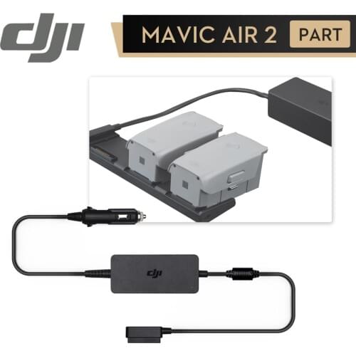 DJI Mavic Air 2 Car Charger Charging Time 1Hour 40 Minutes Max Output Power 35.6 W Overheating Protection Low Voltage Protection