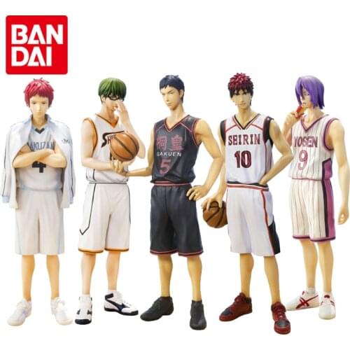 Bandai Anime figure ZEROS Kurokos Basketball Kise Ryota Aomine Daiki Kagami Taiga Kuroko Tetsuya Decoration toy collection