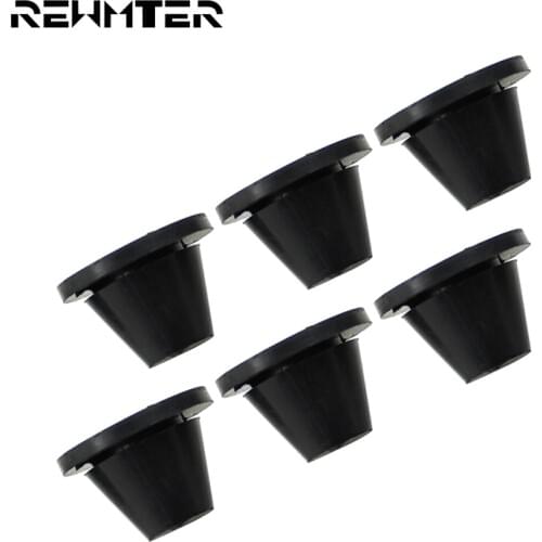 Motorcycle Rubber Side Cover Grommets Black For Harley Touring Road King Street Road Glide FLHR Electra Glide 1996-2006 2007