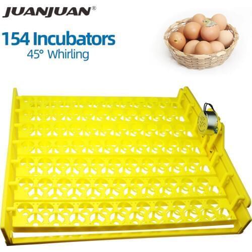 154 Eggs Hatcher Egg Incubator Pigeon Automatic Incubators Hatching Machine for Bird Snake Farm poultry Hatching Device 30%OFF