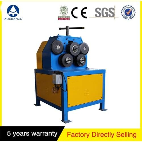 JY Series Electric Angle Iron Rolling Round Sheet Metal Bender Forming Tool Air Duct Making Production Machine