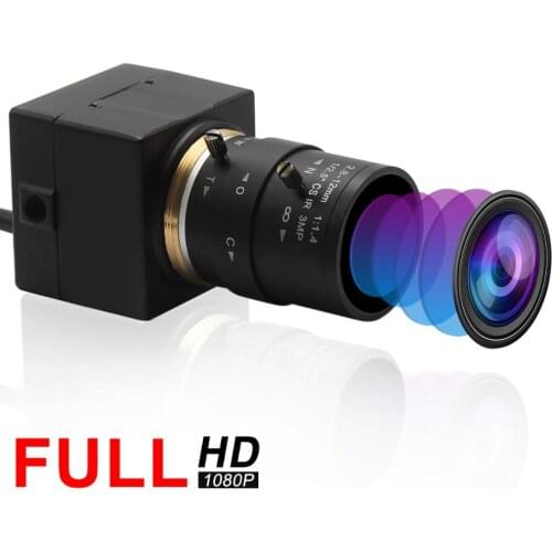 2.8-12mm varifocal 1080P Mini Usb Camera Module HD CMOS OV2710 MJPEG YUY2 CCTV Cam for Baby Monitor, Pets Monitor,home Security