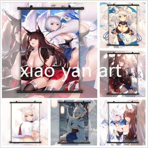 Diamond Painting Azur Lane Akagi Kaga Animation Diamond Inlaid Diamond Mosaic Diamond Embroidery Cross Stitch Kits Home Decor