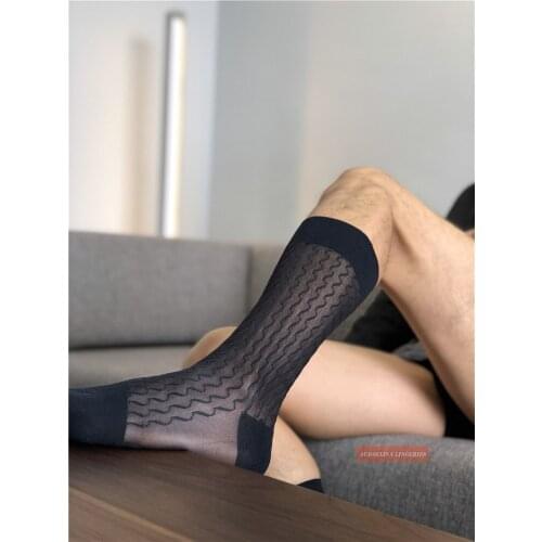 Socks Porn Japan Star Movie Orgasm Sweet Man Sheer Thin Patterned Socks Attractive Tempted Sex Appeal Adorable Tights Socks Stud
