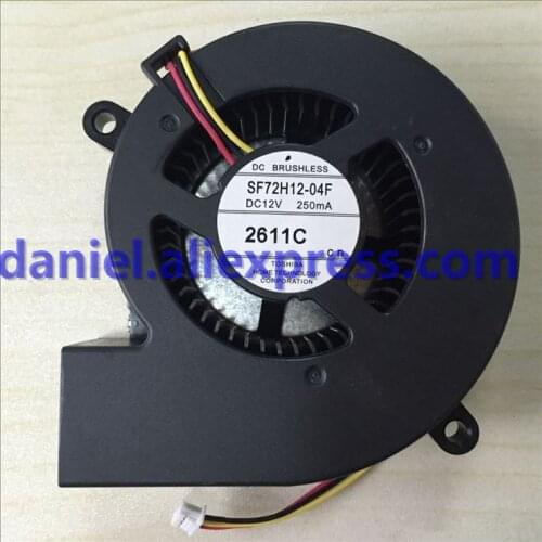 Original Epson EB-400W/410W/S5/X5/83/822/83H Projector Fan SF72H12-04F