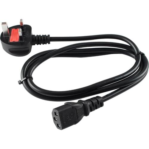 Durable 1.5M US/UK/EU Plug Power Cord Replacement Power Cable for Creality CR-10 Ender-3 3D Pinter Accessories