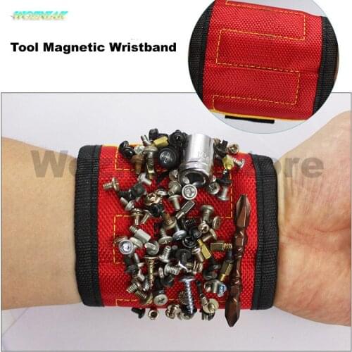 Wozniak Wrist Strap for Magnetic Storage Tool Repair Convenient Tool kit Strong Magnetic Fixation Multifunctional Bracelet