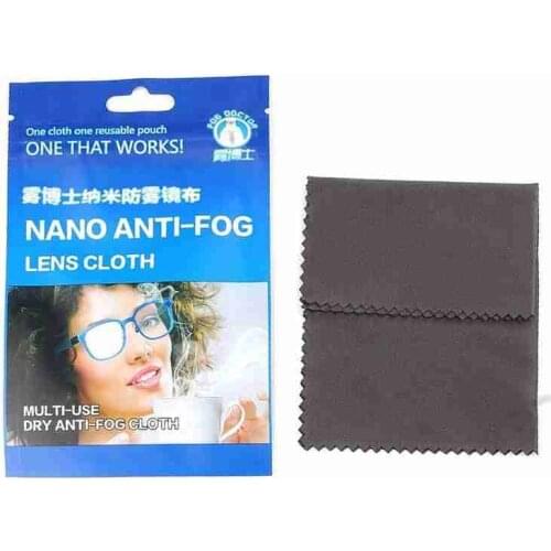 15x15cm Eyeglasses Anti-fog Cloth Microfiber Cloth Fabric Glasses Cleaner for Spectacles Lenses Camera Phone Screen