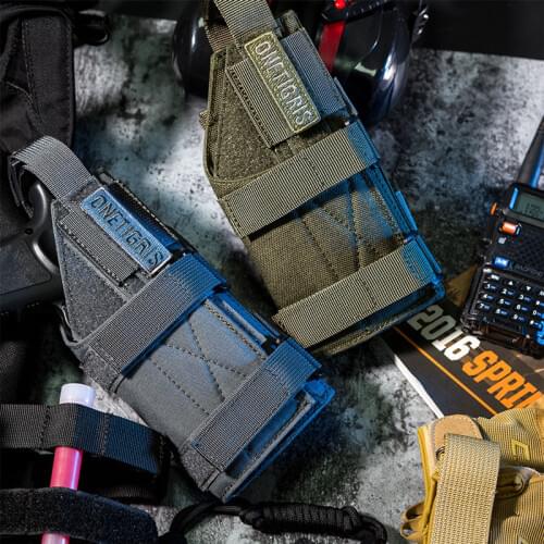 OneTigris Tactical Gun Holster Molle Modular Belt Minimalist Pistol Holster for Glock 17 19 22 23 31 32 34 35