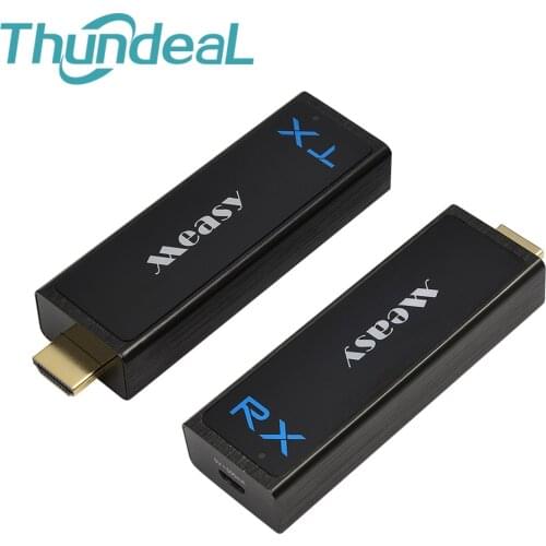 W2H Nano HDMI Wireless Extender 1080P 3D 7.1 HD Audio Video Aluminum HDMI Extend Sender 30m 100FT Wireless Transmitter Receiver
