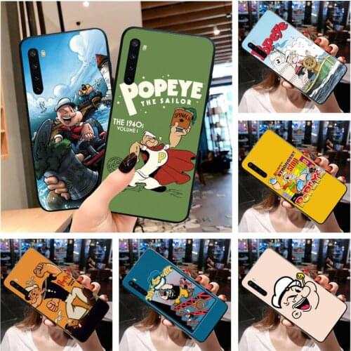 Funny Scrub Popeye Spinach Phone Case For OPPO Realme 6 Pro XT Realme C3 5 Pro C2 RENO2-Z A11X