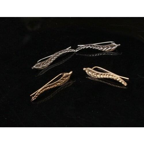Metal Leaf Earring for Women Earrings Party Jewelry Gifts