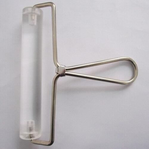 1Pcs 15cm Acrylic Rolling Pin Polymer Clay Sculpture Stamping Handmade Pastry Tool High Quality