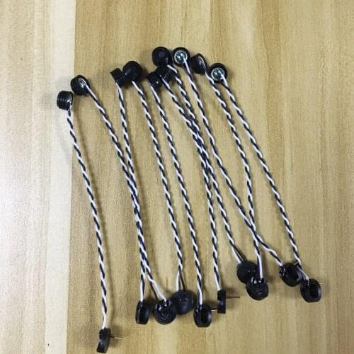 10x the internal microphone cable for motorola ep450 ep450s gp3188 gp3688 cp040 cp150 etc walkie talkie